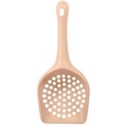 TRIOL Совок для кошачьего туалета с круглой ячейкой, бежевый 262*112*43 мм