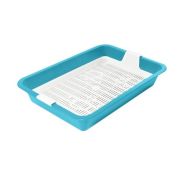 GAMMA Туалет для кошек с сеткой мини Барсик, 325*235*60 мм