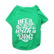 LION Футболка 3XL, 40-42 см, зеленый