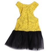 LION Платье с фатином S, 24-26 см, желтый/черный