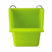 SkyRus Кормушка для птиц внутренняя, салатовая, 7х7х7 см