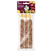 SNAX Зерновые палочки для грызунов: мёд, тропические фрукты, плоды рожкового дерева 0,075 кг