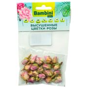 BAMBINI PETS Лакомство высушенные цветы розы для грызунов и кроликов, 0,01 кг