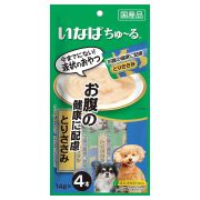 INABA Churu Лакомство-пюре для собак с куриным филе, для поддержания здоровья ЖКТ 0,014 кг*4