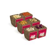 LITTLE ONE Лакомство для грызунов корзинка из луговых трав с наполнением 0,065 кг