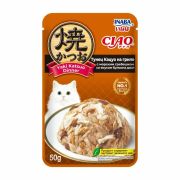 INABA Kinnodashi Пауч для кошек с куриным филе и говядиной в желе, 0,06 кг