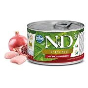 FARMINA Prime Консервы для собак мини пород с курицей и гранатом 0,14 кг