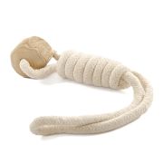 COFFEE WOOD Игрушка для собак Канат-перетяжка с петлей и кофейным бочонком 34 см