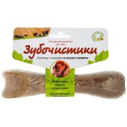 ЗУБОЧИСТИКИ Кальциевая косточка для собак средних пород со вкусом говядины, 0.095 кг