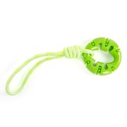 ELITEDOG Игрушка для собак на веревке Кольцо для перетягивания, 10*3*34 см