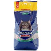 СИБИРСКАЯ КОШКА Наполнитель комкующийся «Супер» 7 л
