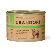 GRANDORF Консервы для собак паштет из ягненка 0,2 кг
