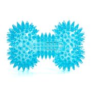 ELITEDOG Игрушка для собак с пищалкой, Косточка с шипами 11,2*7,4*4,7 см